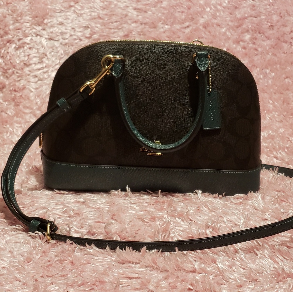 Coach Sierra Mini Satchel in Colorblock Signature